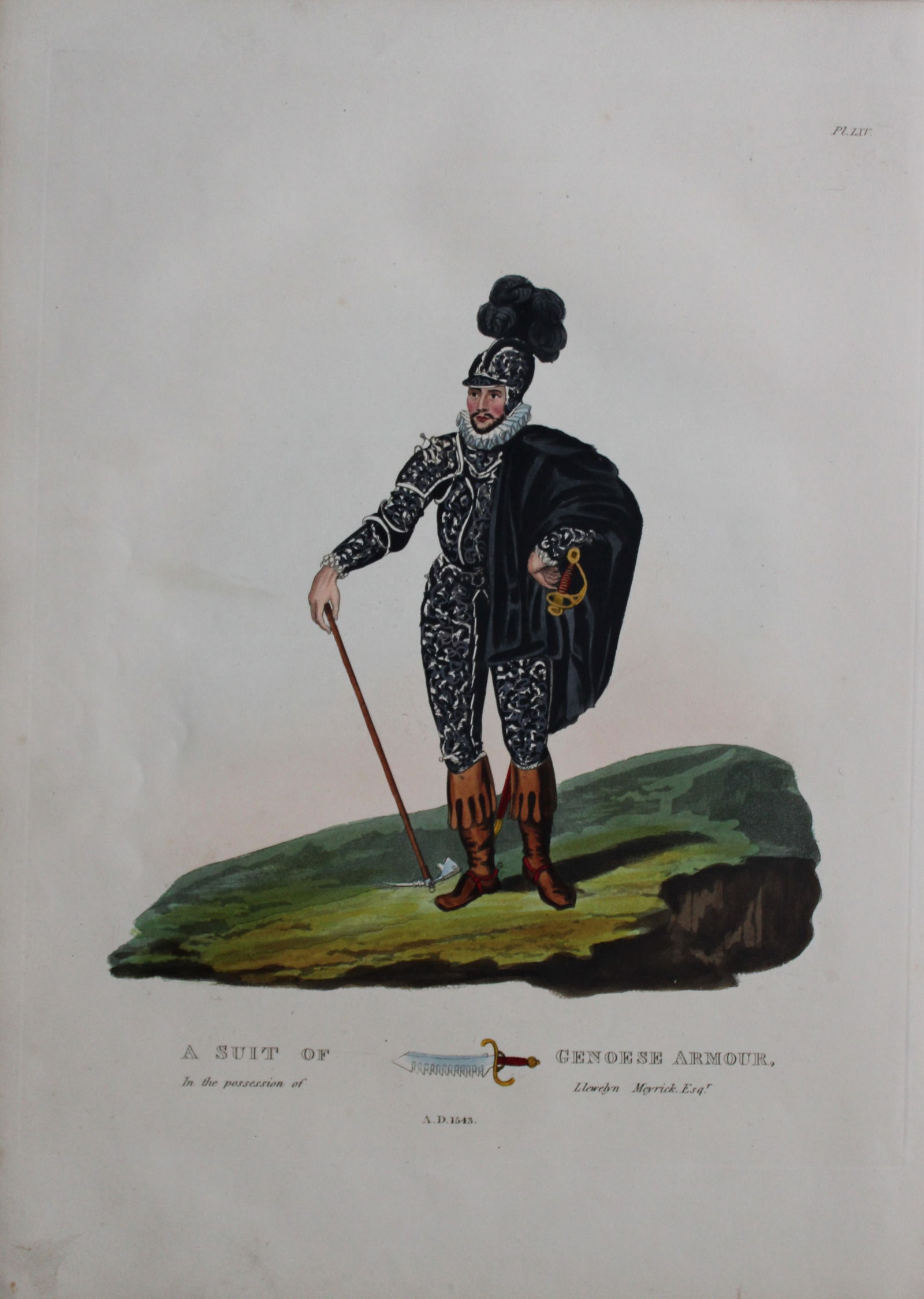 A Suit of Genoese Armour by Samuel Meyrick 1842 (1 of 1)