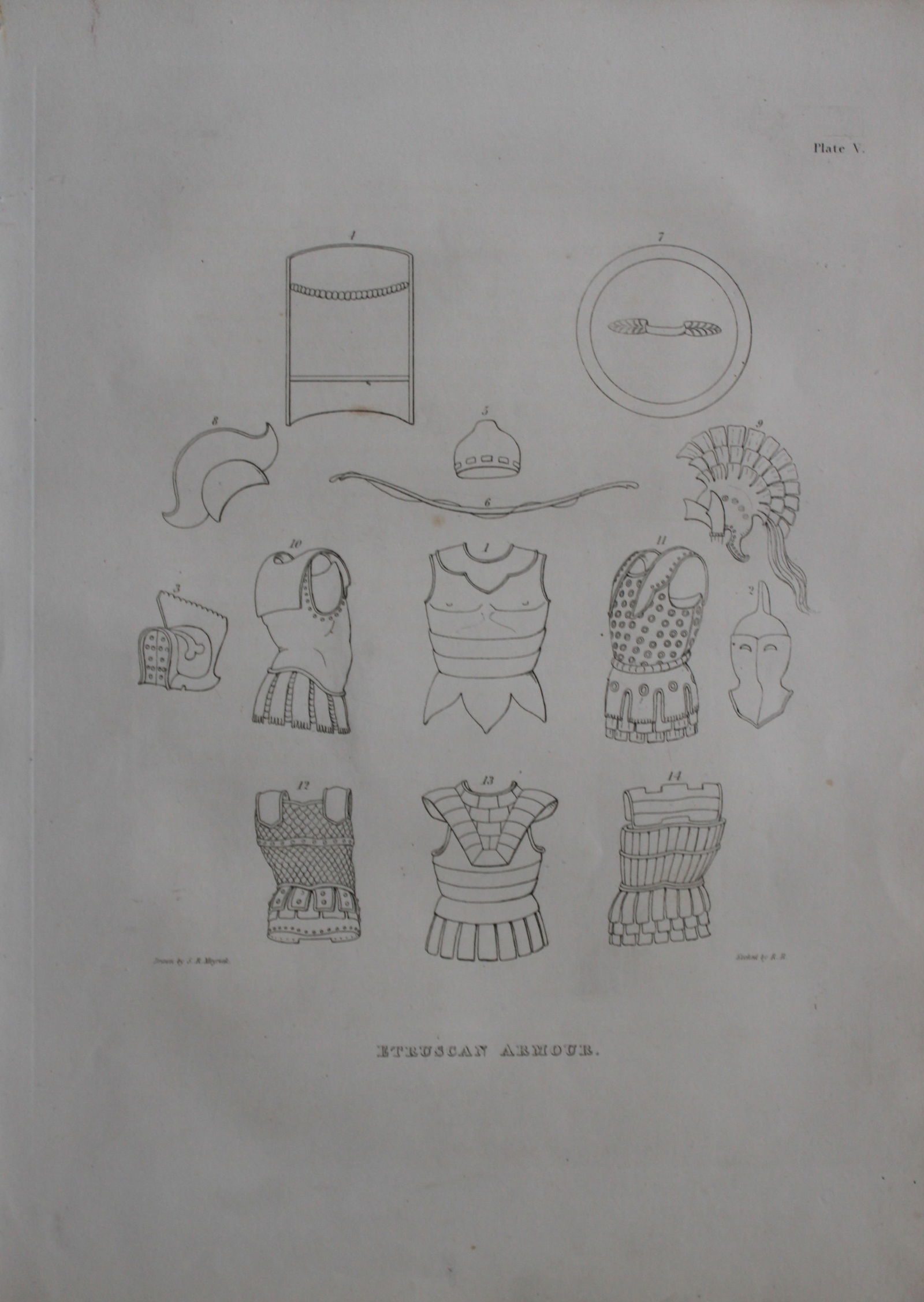 Etruscan Armour by Samuel Meyrick 1842 (1 of 1)