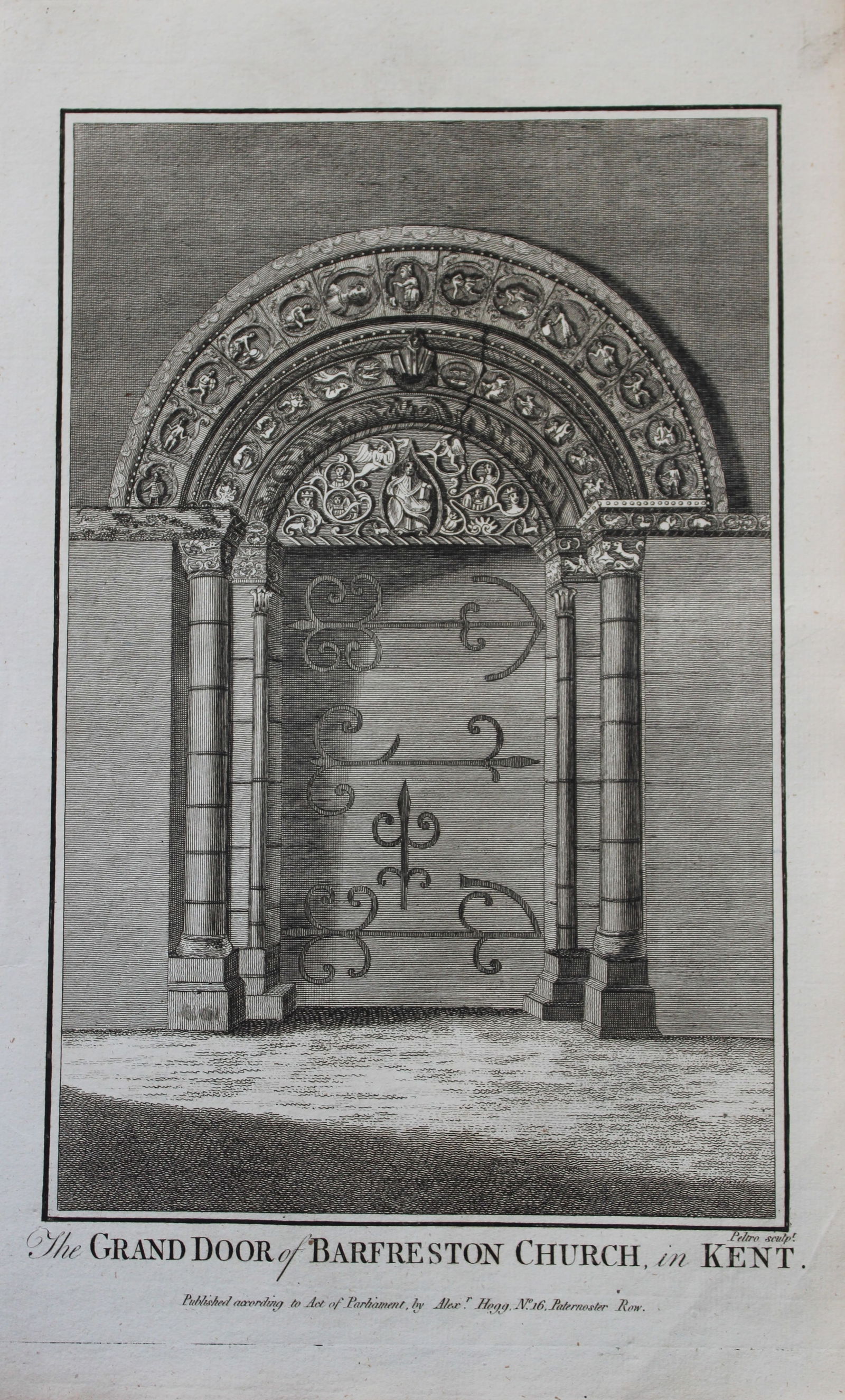 Alex Hogg - Barfreston Church, Kent 1786 (1 of 1)