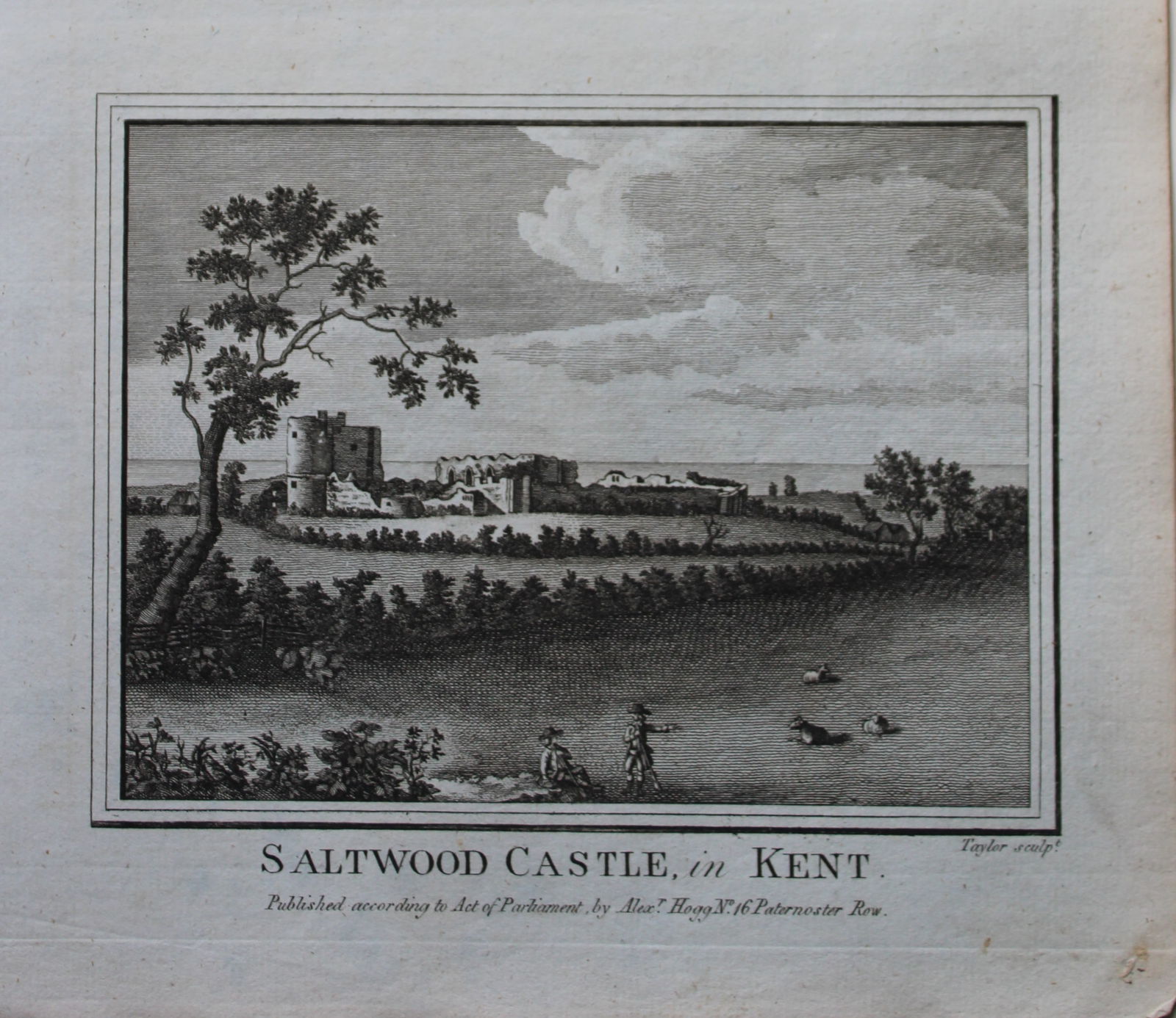 Alex Hogg - Saltwood Castle, Kent 1786 (1 of 1)