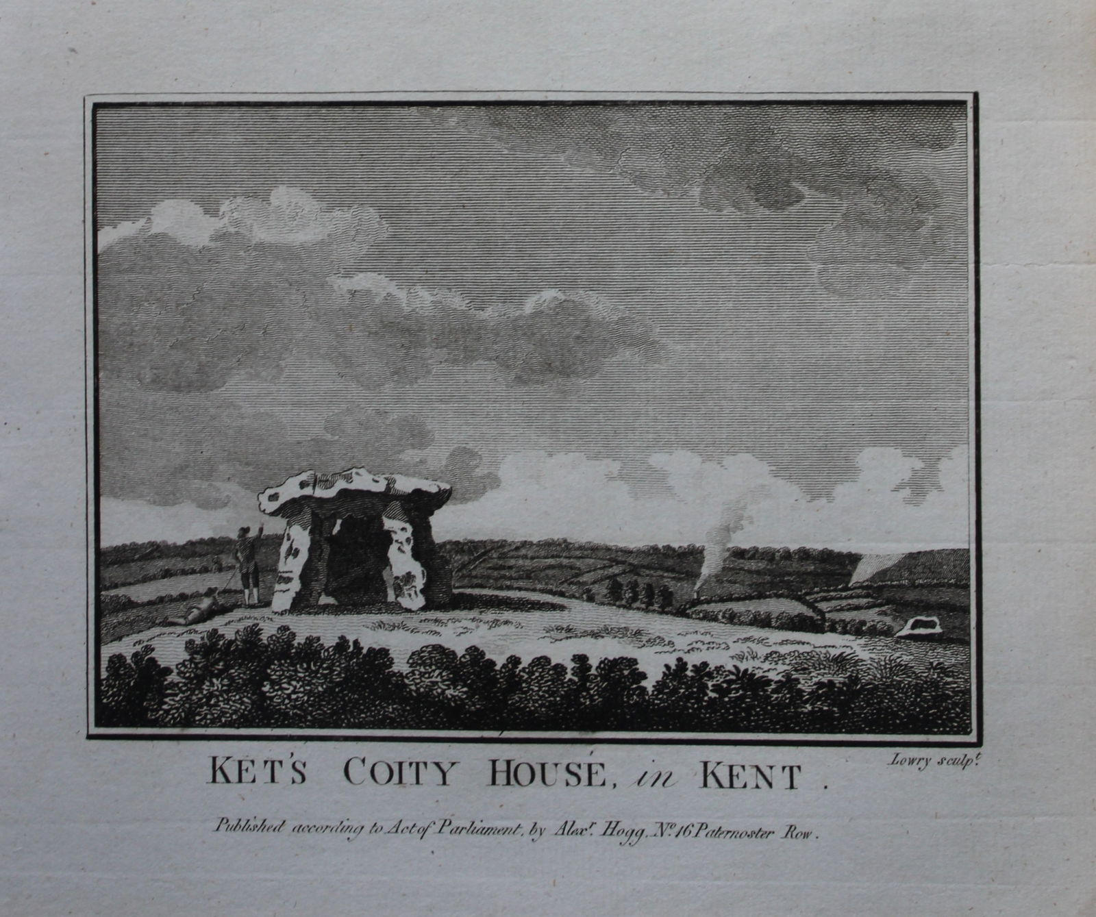Alex Hogg - Ket's Coity House, Kent 1786 (1 of 1)