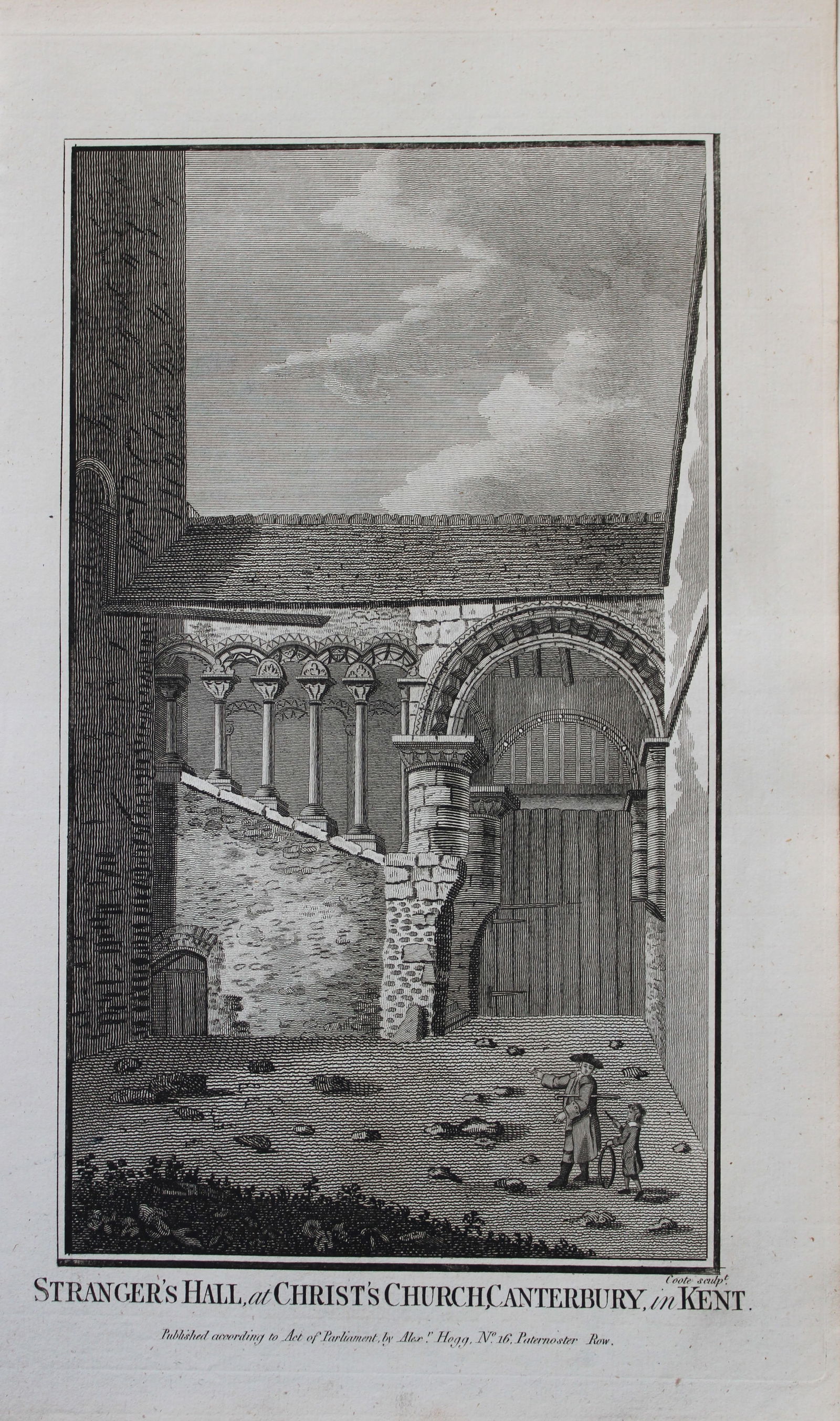 Alex Hogg - Stranger's Hall, Christ's Church, Kent 1786 (1 of 1)