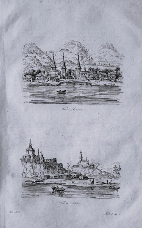 Julien Boilly - Engraving of Picturesque Views in Asia 1839: This engraving is from Voyage Pittoresque en Asie et en Afrique by Jean-Baptiste Eyries. Published by Furne et Cie, Paris 1839.These engravings by Julien Boilly illustrate ancient and modern travels i