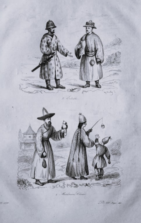 Julien Boilly - Engraving of Picturesque Views in Asia 1839: This engraving is from Voyage Pittoresque en Asie et en Afrique by Jean-Baptiste Eyries. Published by Furne et Cie, Paris 1839.These engravings by Julien Boilly illustrate ancient and modern travels i