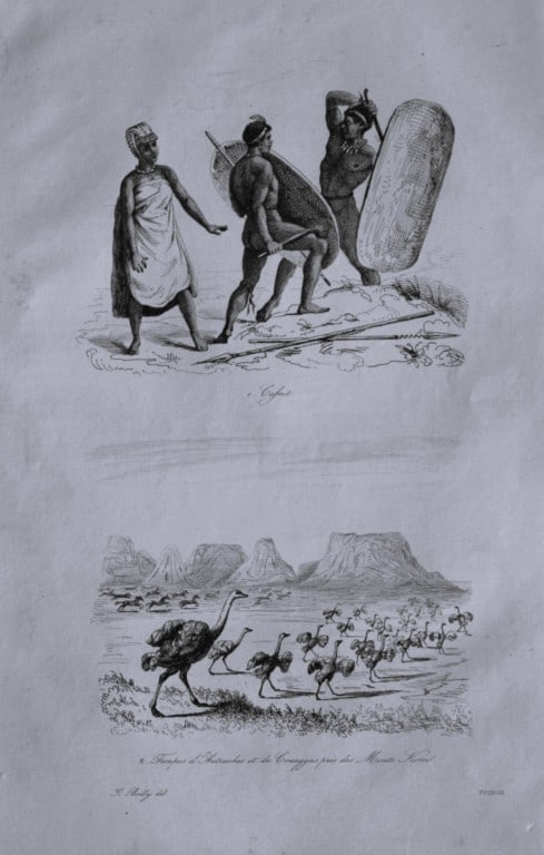 Julien Boilly - Engraving of Picturesque Views in Asia 1839: This engraving is from Voyage Pittoresque en Asie et en Afrique by Jean-Baptiste Eyries. Published by Furne et Cie, Paris 1839.These engravings by Julien Boilly illustrate ancient and modern travels i