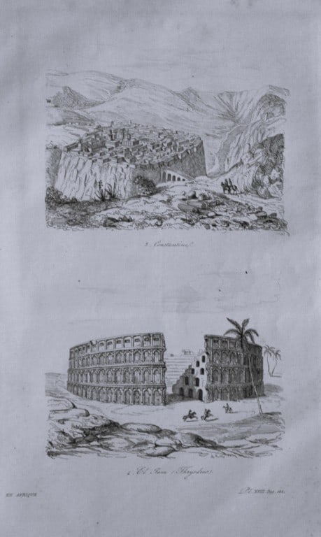 Julien Boilly - Engraving of Picturesque Views in Asia 1839: This engraving is from Voyage Pittoresque en Asie et en Afrique by Jean-Baptiste Eyries. Published by Furne et Cie, Paris 1839.These engravings by Julien Boilly illustrate ancient and modern travels i