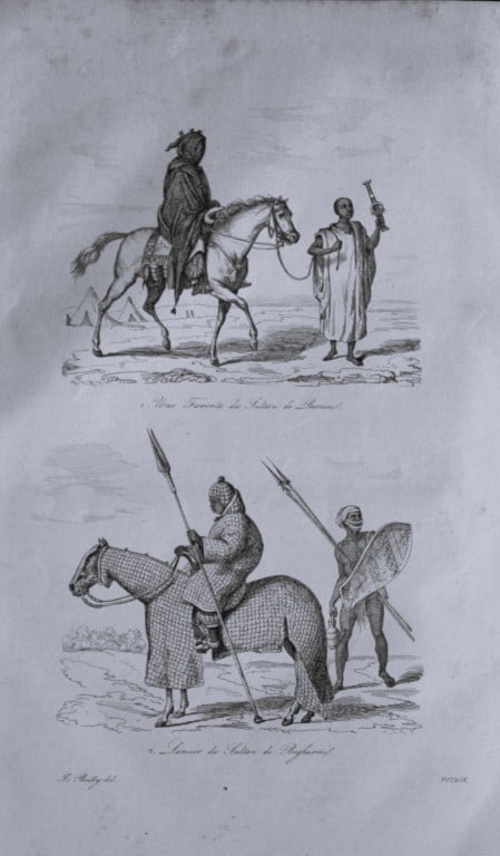 Julien Boilly - Engraving of Picturesque Views in Asia 1839: This engraving is from Voyage Pittoresque en Asie et en Afrique by Jean-Baptiste Eyries. Published by Furne et Cie, Paris 1839.These engravings by Julien Boilly illustrate ancient and modern travels i