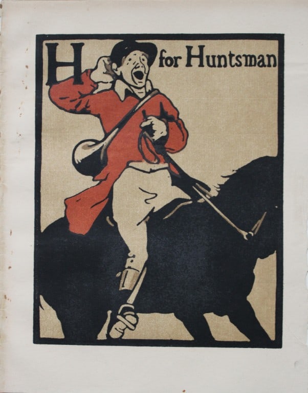 William Nicholson - H is for Huntsman 1898 (1 of 1)