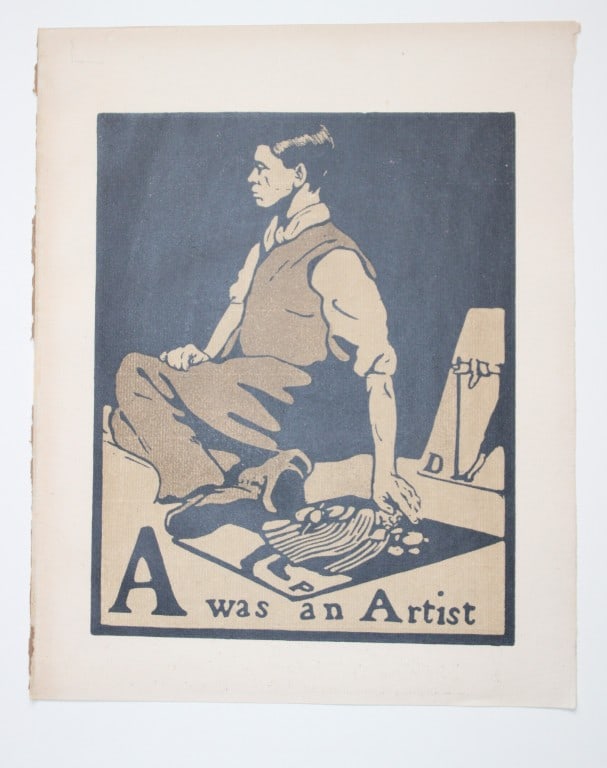 William Nicholson - A is for Artist 1898 (1 of 1)
