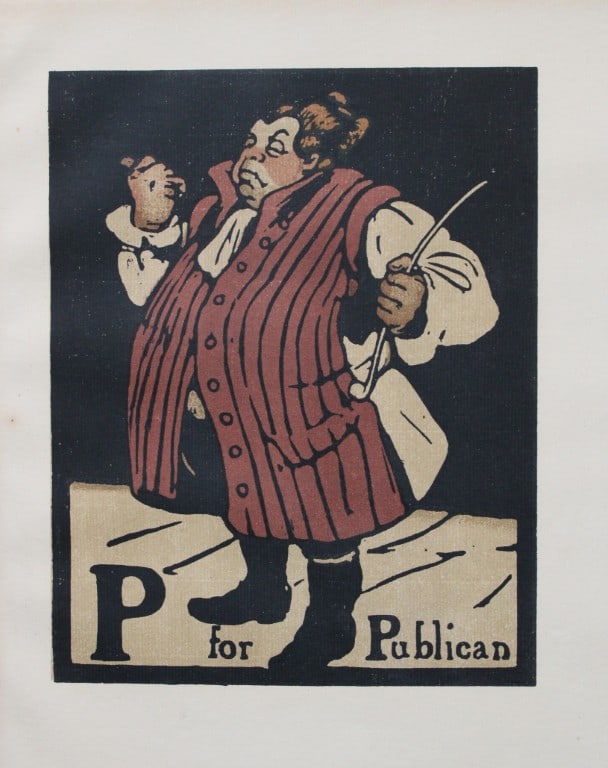 William Nicholson - P is for Publican 1898 (1 of 1)