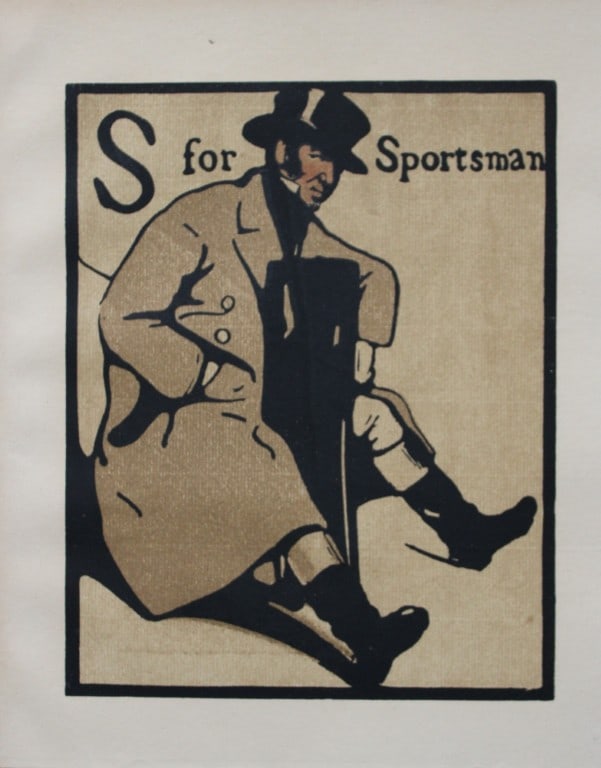 William Nicholson - S is for Sportsman 1898 (1 of 1)