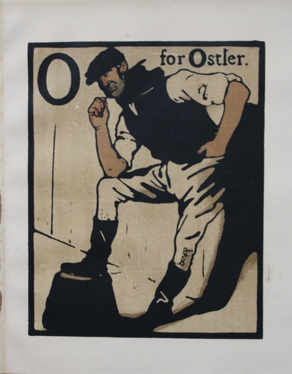 William Nicholson - O is for Ostler 1898 (1 of 1)