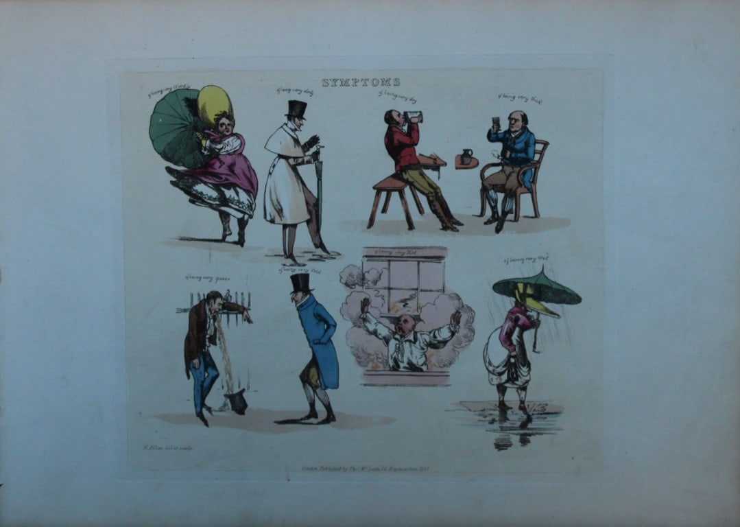 Henry Alken - Etching from Symptoms of being amused 1822 (1 of 1)