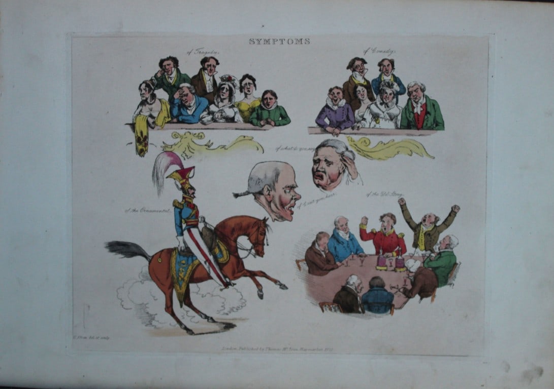 Henry Alken - Etching from Symptoms of being amused 1822 (1 of 1)