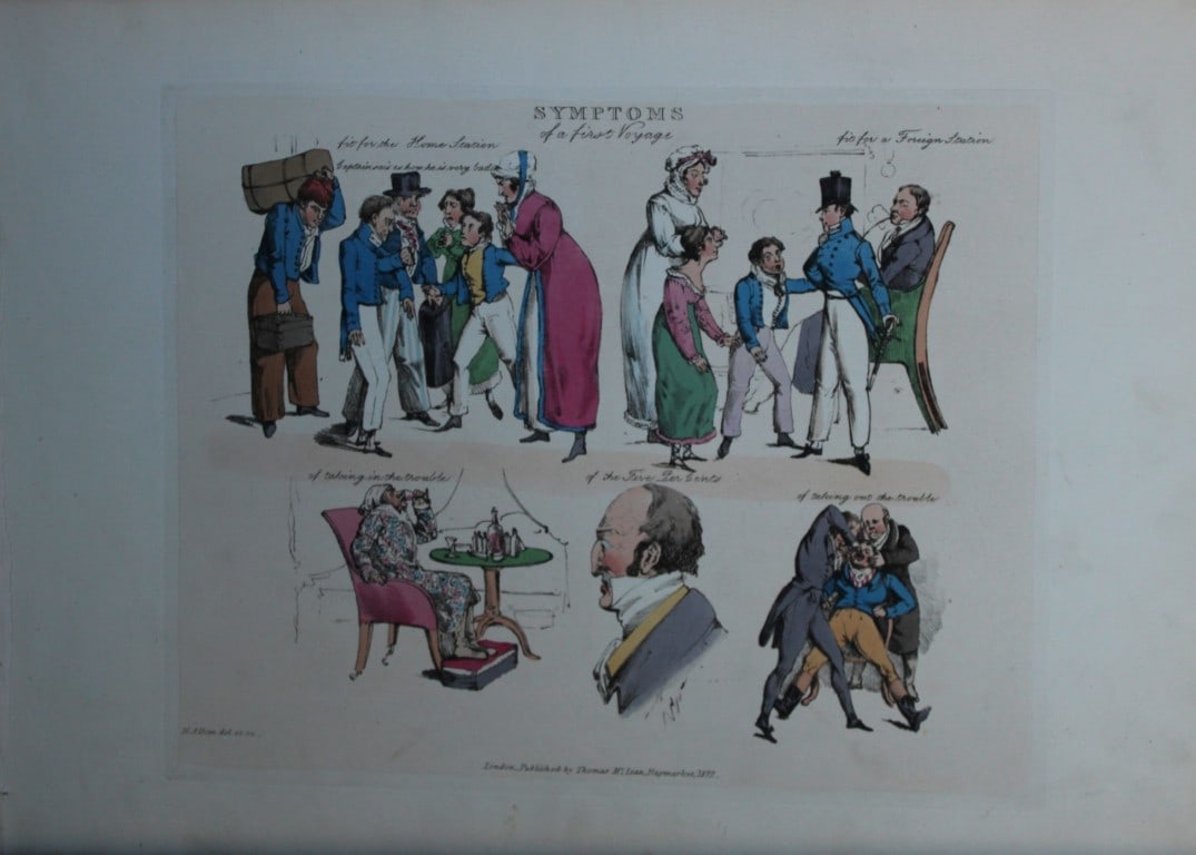 Henry Alken - Etching from Symptoms of being amused 1822 (1 of 1)