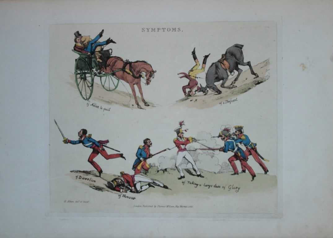 Henry Alken - Etching from Symptoms of being amused 1822 (1 of 1)