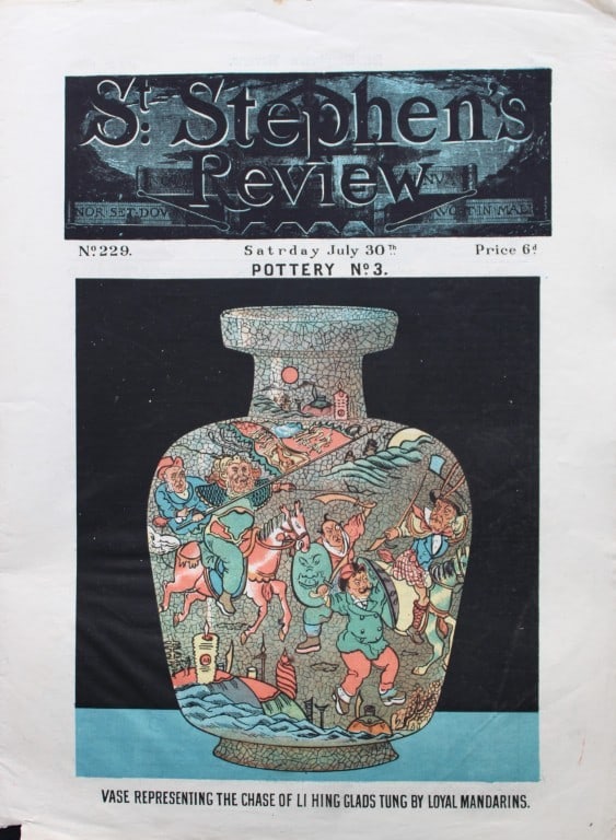 Tom Merry political cartoon - Pottery No. 3 1887 (1 of 2)