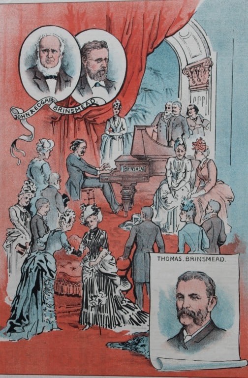 Tom Merry political cartoon - Brinsmead at home 1887 (1 of 2)