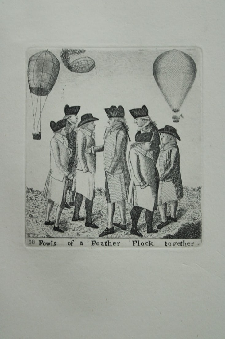 John Kay - 2 etchings of Scottish characters 1877 (1 of 4)