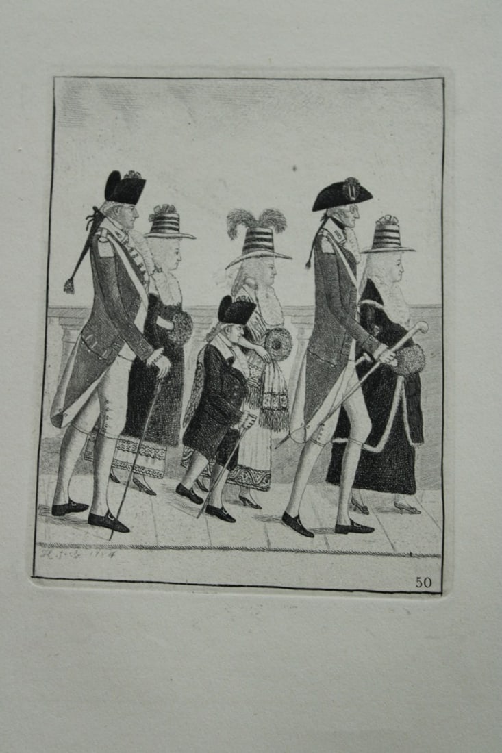 John Kay - 2 etchings of Scottish characters 1877 (1 of 4)