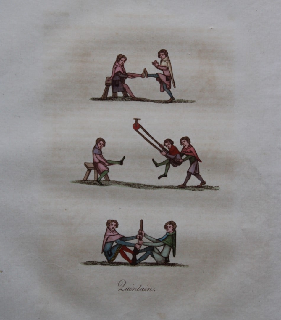 Joseph Strutt - The Quintain 1801 (1 of 1)