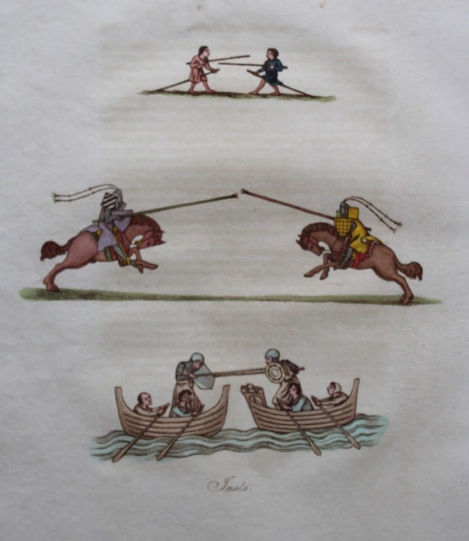 Joseph Strutt - Tournament and Jousting 1801 (1 of 1)