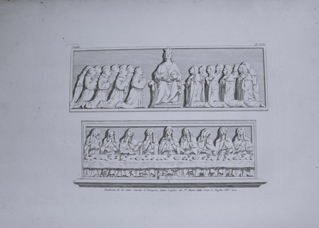 Seroux D'Agincourt - Original engraving of ancient monuments 1823 (1 of 1)