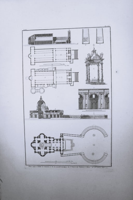 Seroux D'Agincourt - Original engraving of ancient monuments 1823: This engraving is from Histoire de l'art par les monumens, depuis sa decadence au IVe siecle jusqu'a son renouvellement au XIVe by Jean Baptiste Louis Georges Seroux d'Agincourt,Issued in 24 parts, 18