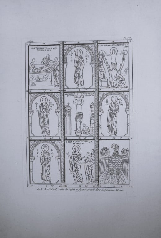 Seroux D'Agincourt - Original engraving of ancient monuments 1823 (1 of 1)