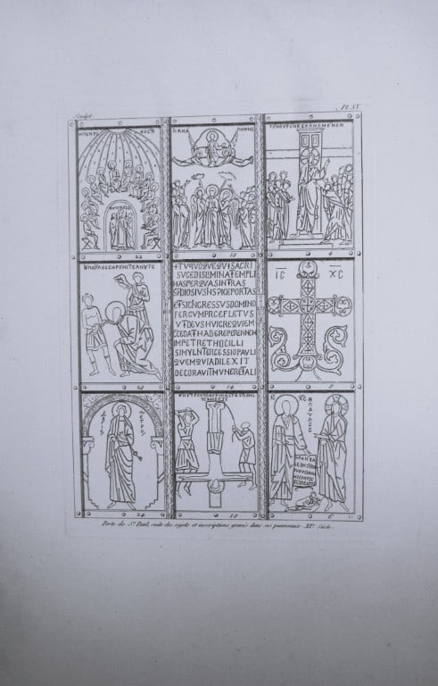 Seroux D'Agincourt - Original engraving of ancient monuments 1823 (1 of 1)