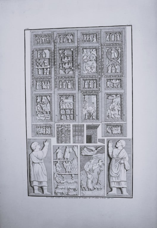 Seroux D'Agincourt - Original engraving of ancient monuments 1823 (1 of 1)