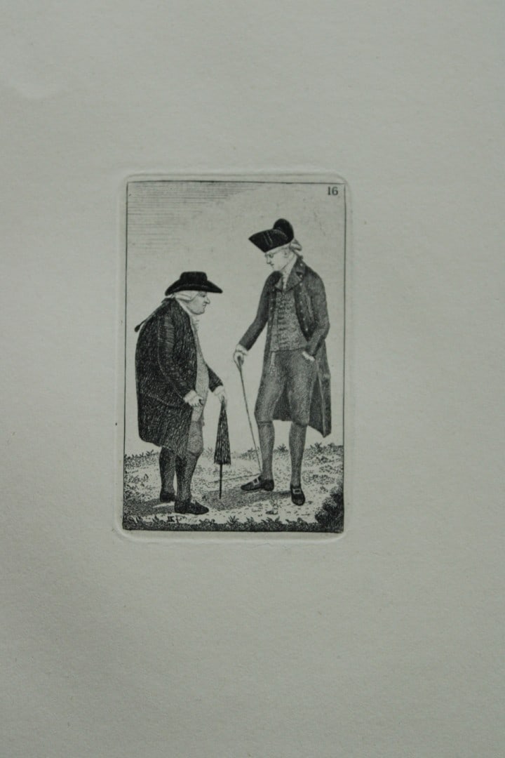 John Kay - 2 etchings of Scottish characters 1877 (1 of 2)