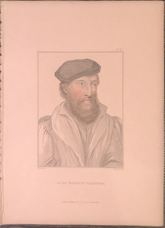 Hans Holbein - Portrait of Unknown Gentleman 1812 (1 of 1)