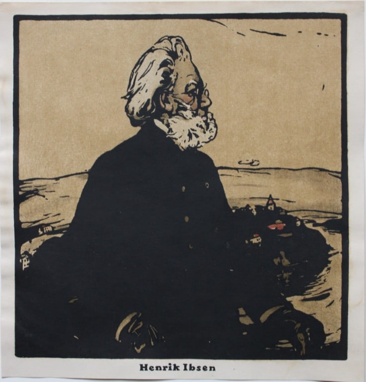 William Nicholson - Henrik Ibsen 1901 (1 of 1)