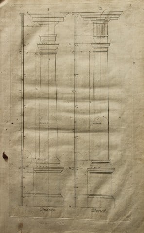 James Gibbs - Architectural Drawing 1753 (1 of 1)