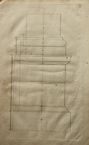 James Gibbs - Architectural Drawing 1753 (1 of 1)