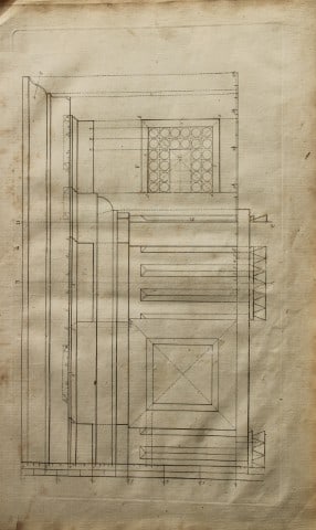 James Gibbs - Architectural Drawing 1753 (1 of 1)