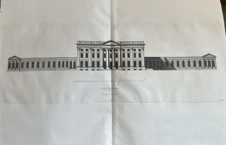Vitruvius Britannicus 1771 - Pl 55 Moor Park, Hertfordshire (1 of 3)
