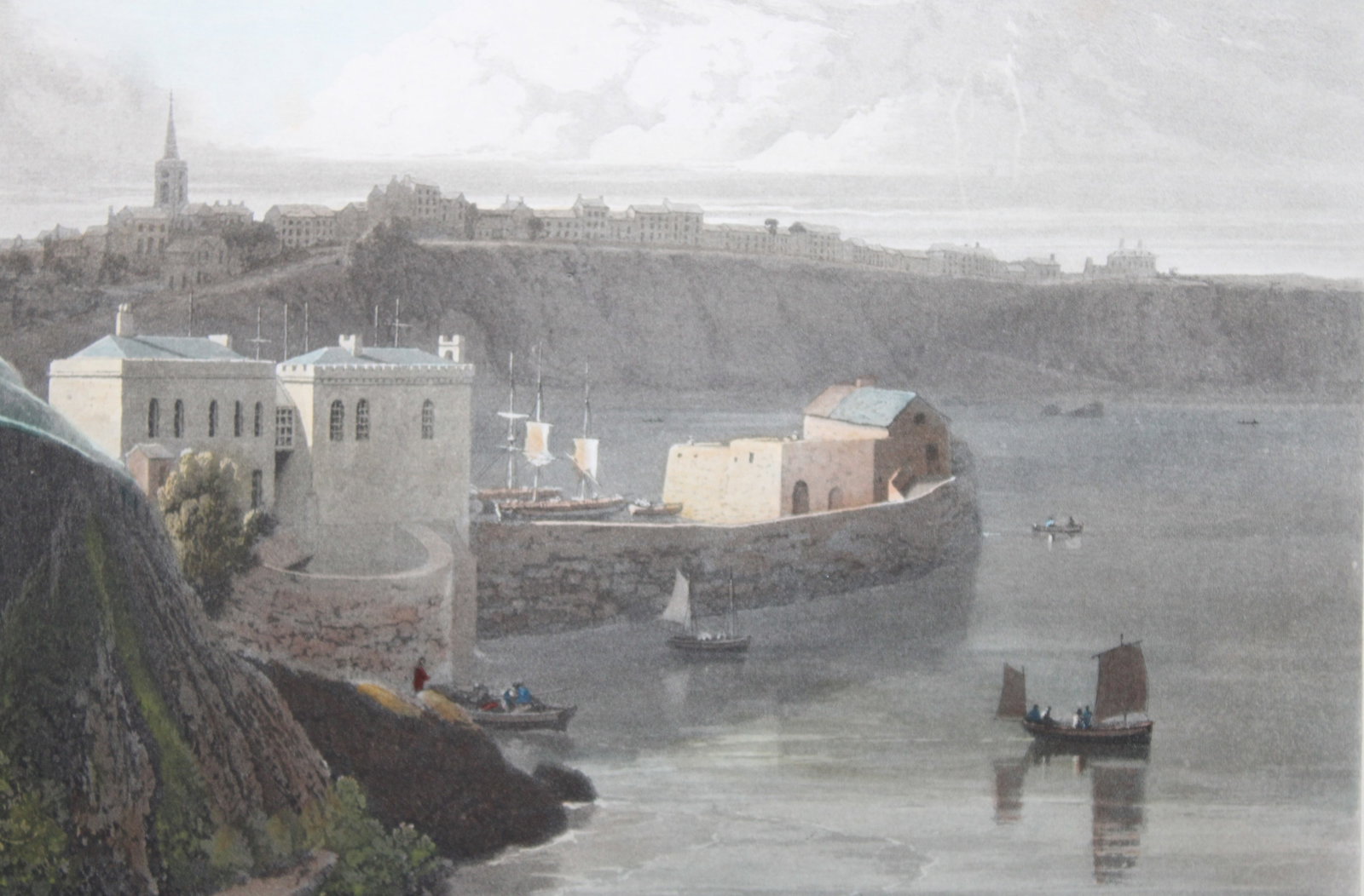 W Daniell - Tenby, Pembrokeshire c1820 (1 of 3)