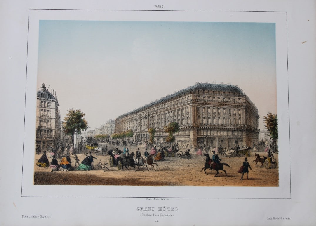 Charles Riviere - Grand Hotel, Paris 1855 (1 of 2)