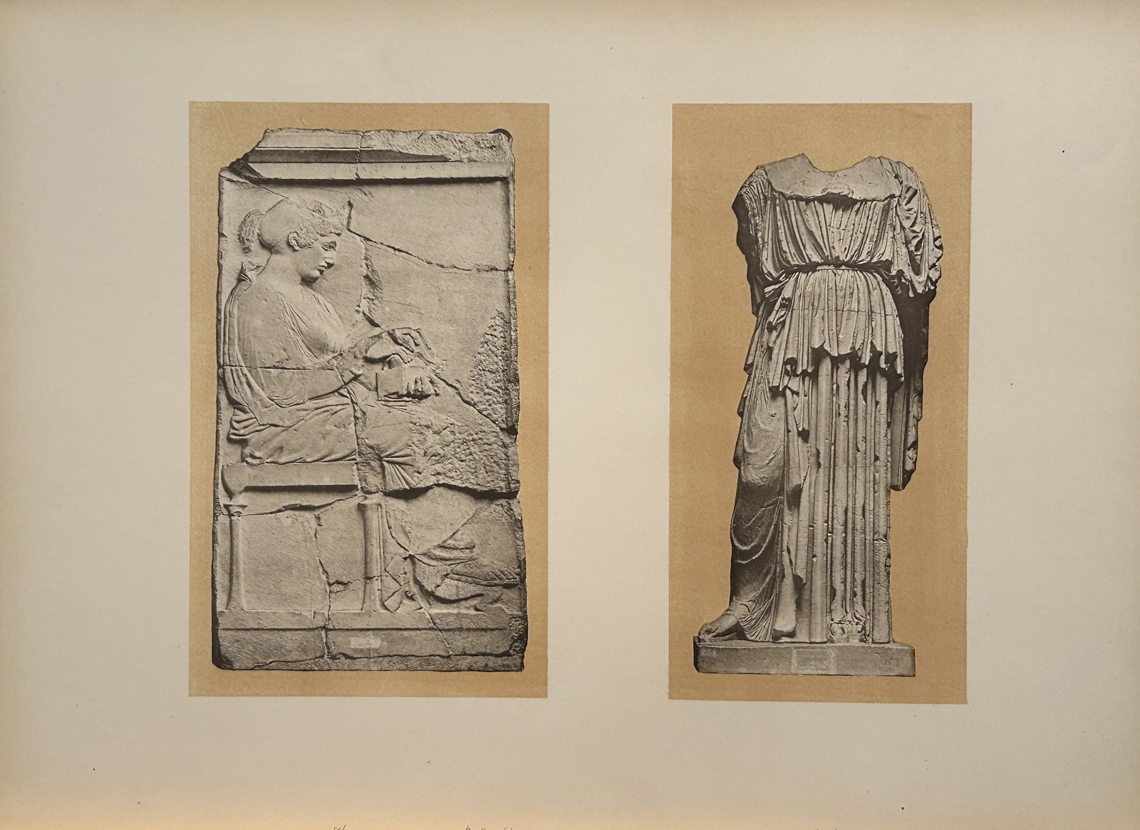 Albert Frisch - Ancient Greek statues 1883 (1 of 1)