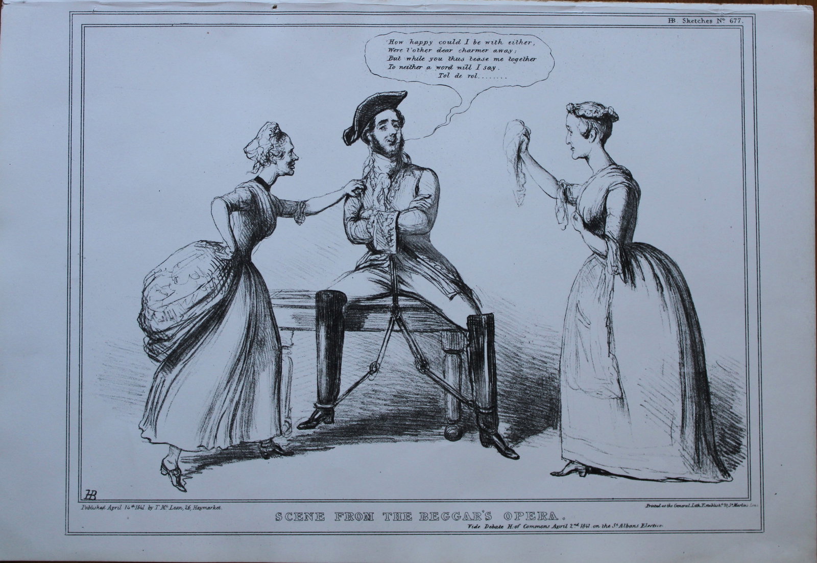 John Doyle (HB) - Original engraving from Political Sketches 1830-1840 (1 of 1)