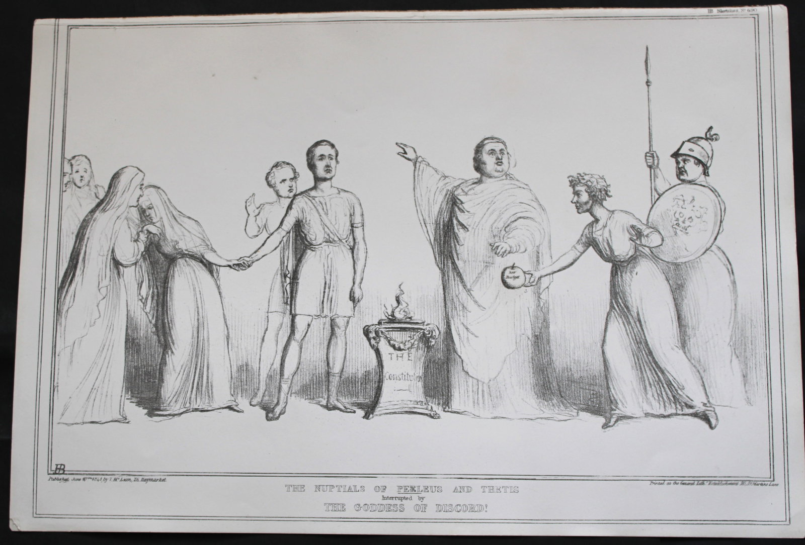 John Doyle (HB) - Original engraving from Political Sketches 1830-1840 (1 of 1)