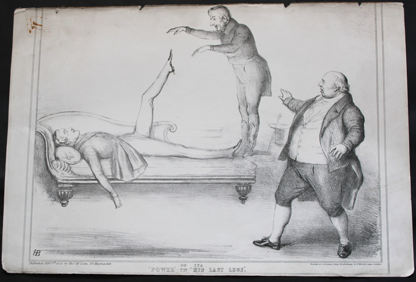 John Doyle (HB) - Original engraving from Political Sketches 1830-1840 (1 of 1)