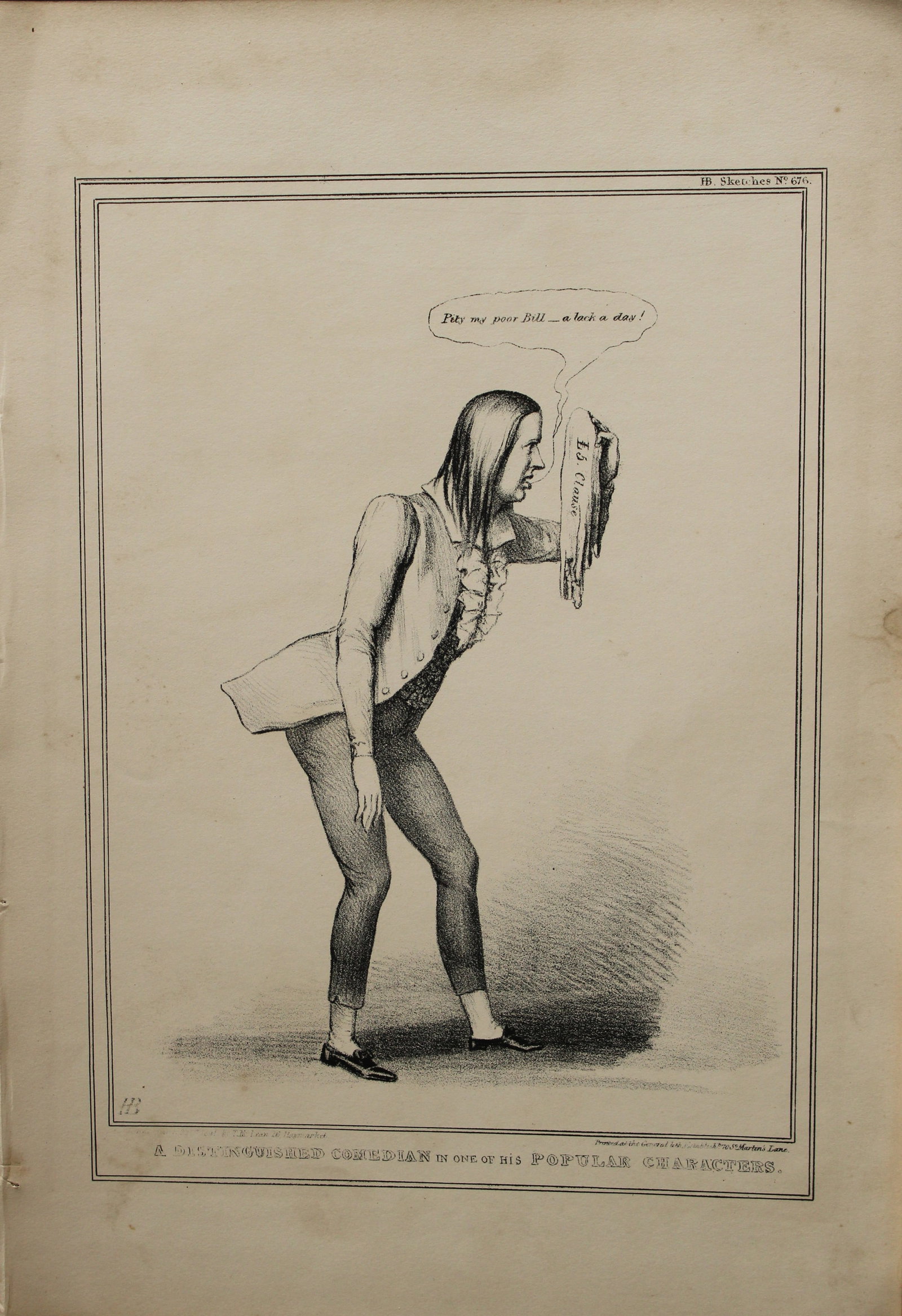 John Doyle (HB) - Original engraving from Political Sketches 1830-1840 (1 of 1)