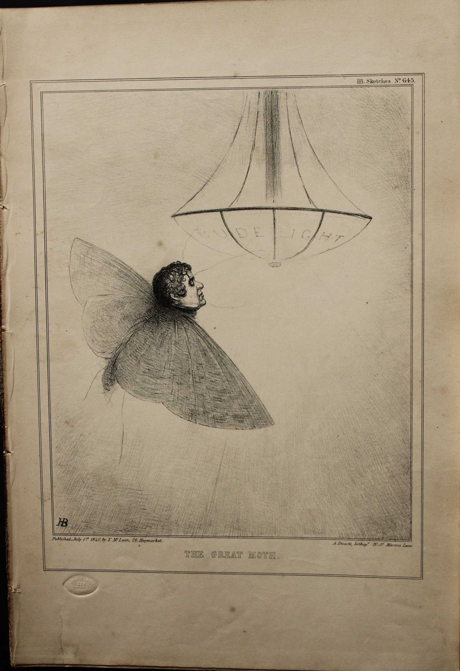 John Doyle (HB) - Original engraving from Political Sketches 1830-1840 (1 of 1)