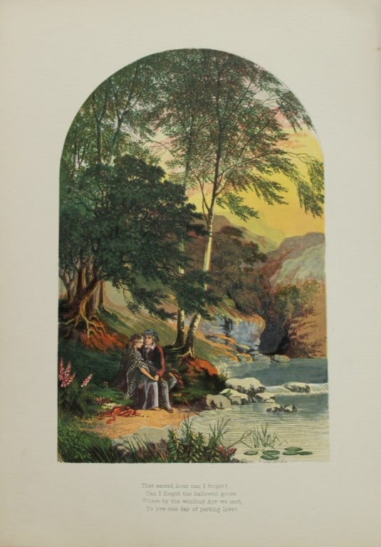 AF Lydon - To Mary in Heaven (Burns) from Gems from the Poets 1860 (1 of 1)