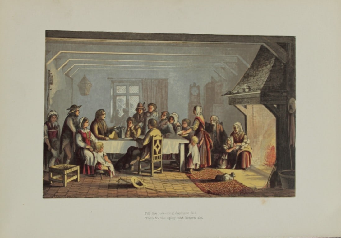 AF Lydon - L'Allegro (Milton) from Gems from the Poets 1860 (1 of 1)