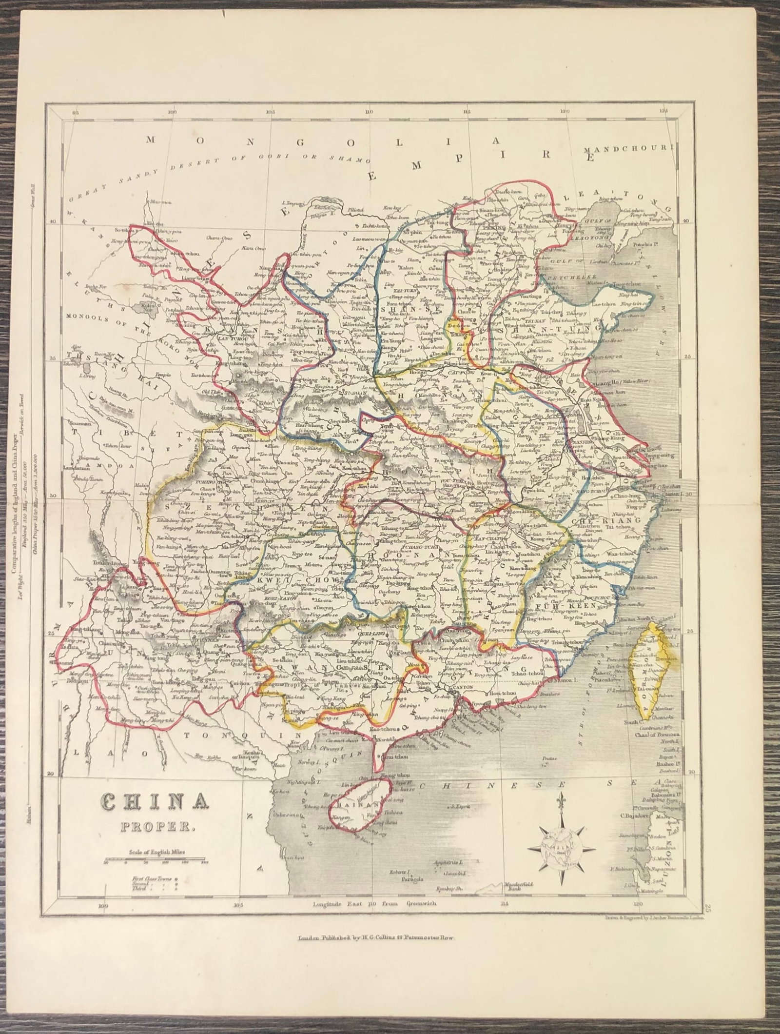 China Proper by Joshua Archer c1850 (1 of 2)