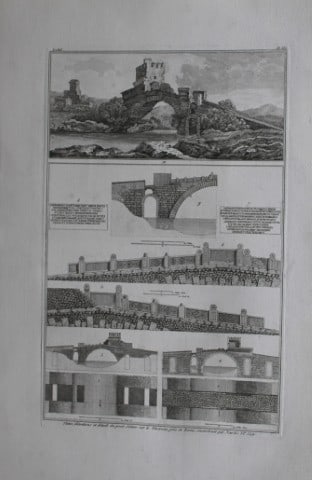 Seroux D'Agincourt - Original engraving of ancient monuments 1823 (1 of 1)